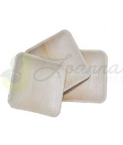 Brown Square Shape Areca Leaf Plates