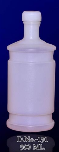 500ml White Color HDPE High Neck Bottles