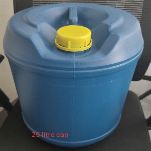 All Blue Color 25 Litre Plastic Can For Storing Chemical And Acid