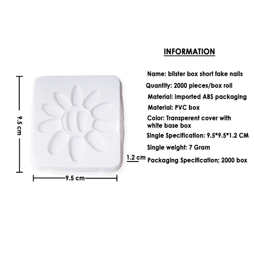 White Fine Finish Beromt Blister Tray Combo