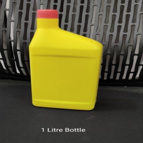 All Lemon Yellow Color 1 Litre Plastic Cans