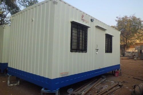 White Mild Steel Office Containers