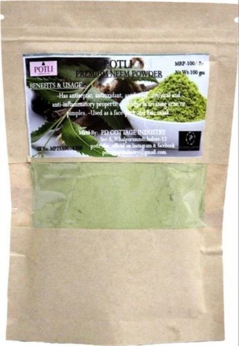 Potli Premium Neem Powder Shelf Life: 12 Months