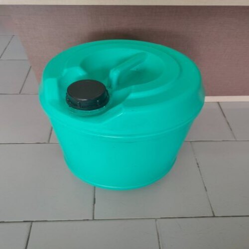 केमिकल और एसिड के भंडारण के लिए ऑल स्क्रू कैप ब्लू कलर 25 लीटर प्लास्टिक कैन