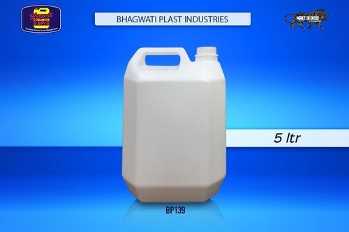 White Color Hdpe 5 L Jerry Cans