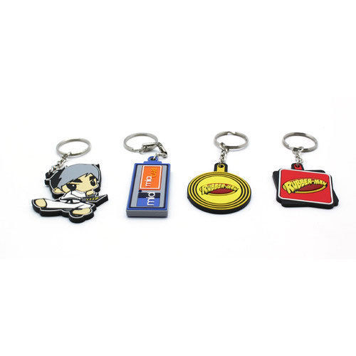 Light Weight Rubber Key Chain