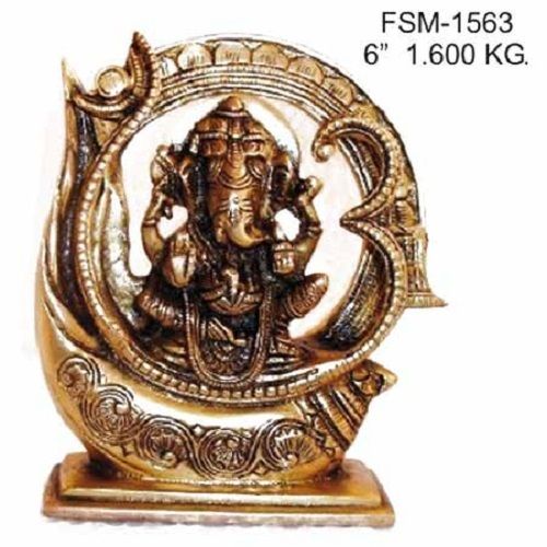 Wear Resistance Brass Ganesha Statue