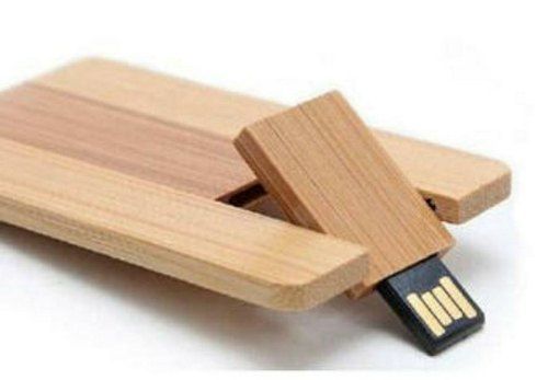 Wooden Card Type Pen Drive Application: Laptop