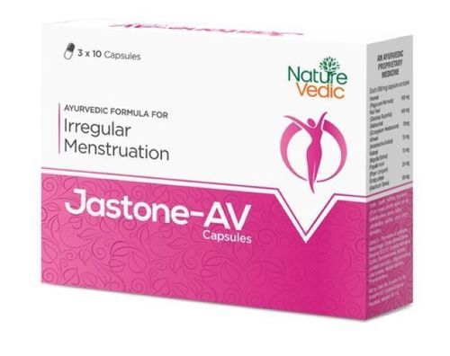 Ayurvedic Jastone-AV Capsule For Irregular Menstruation