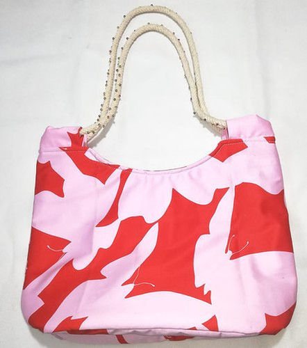 Printed Ladies Cotton Hand Bag