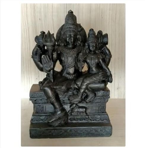 Easy To Clean Shiva Parvati Stone Statue