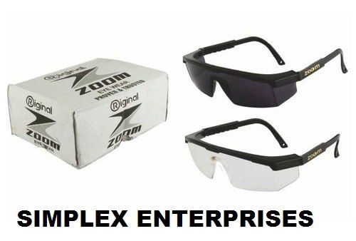 Zero Power Lens Safety Goggles