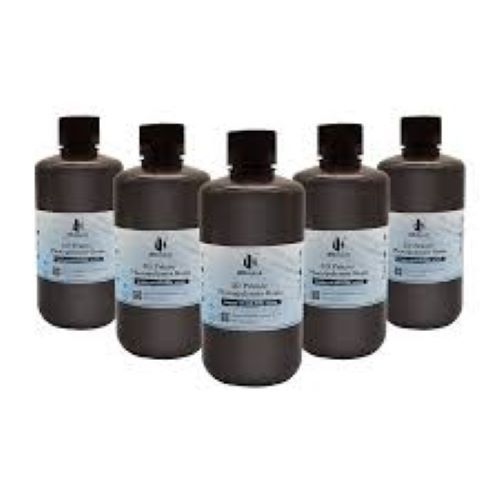 एलसीडी/डीएलपी/एसएलए 3 डी प्रिंटर के लिए अलग-अलग रंगों में उपलब्ध क्लियर फोटोपॉलिमर यूवी रेज़िन