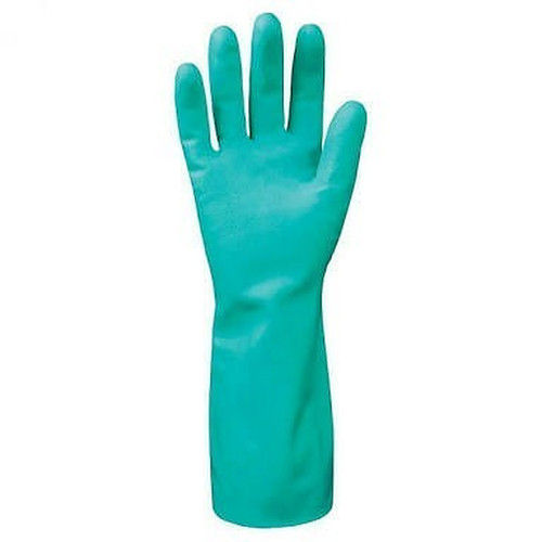 Disposable Green Rubber Hand Gloves