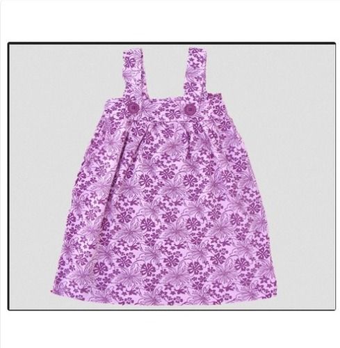 Girl Kids Printed Frock Age Group: Children