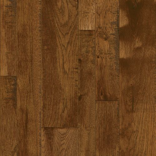 Solid Oak Flooring Gunstock Color