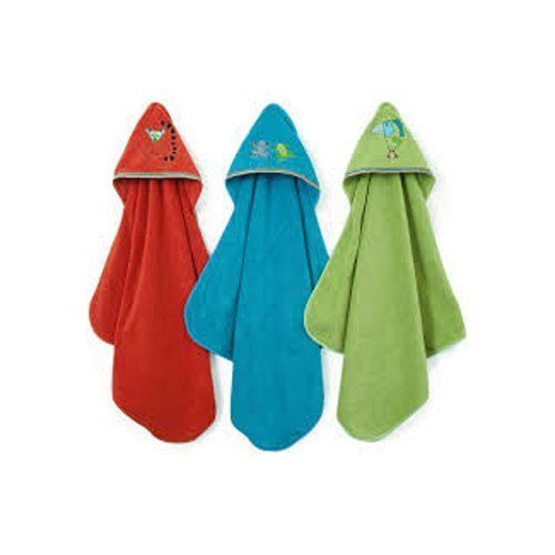 All Cotton Terry Baby Hooded Bathing Towel