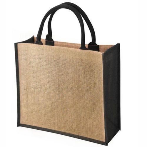 Eco Friendly Jute Shopping Bag - 2 Kg Capacity, Brown Color , Elegant Look & Optimum Strength