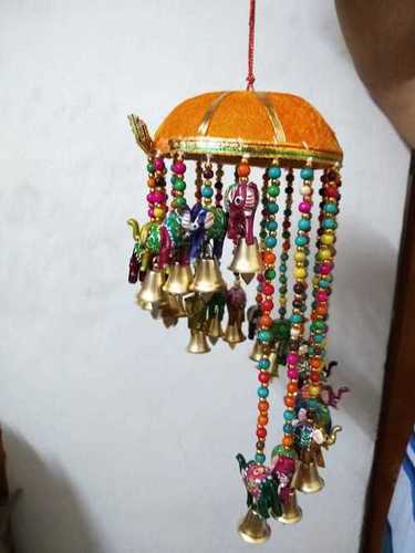Handcrafted Colorful Basket Figurine Jhumar