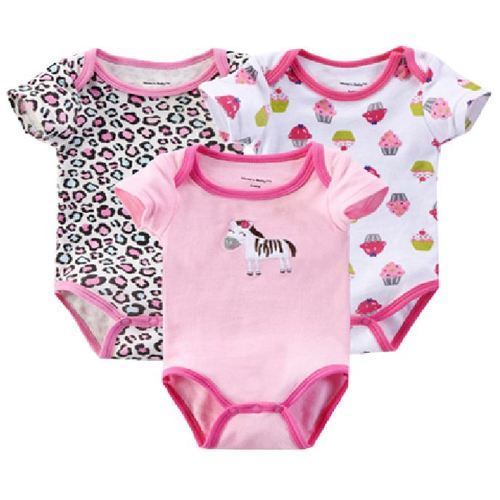 Printed Cotton Baby Romper