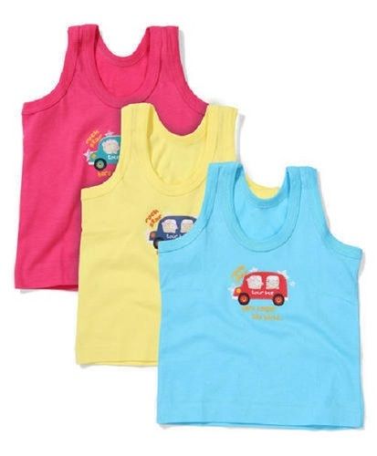 Regular Sleeveless Cotton Baby Boy Vest