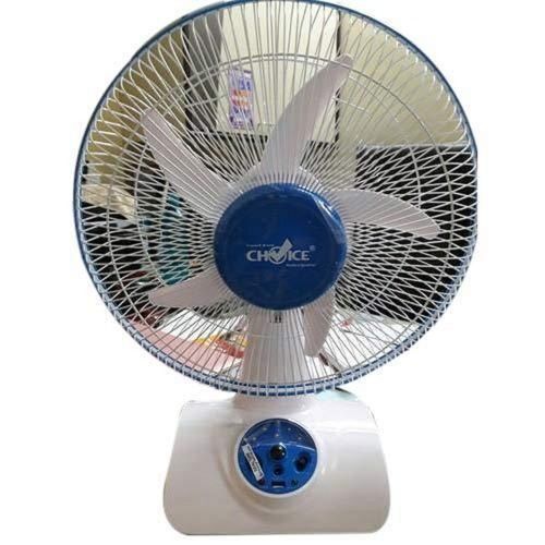 Portable Rechargeable Solar Table Fan Blade Material: Plastic