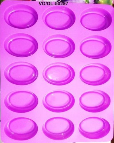 Silicone Soap Mold 50 Gms Oval Shape