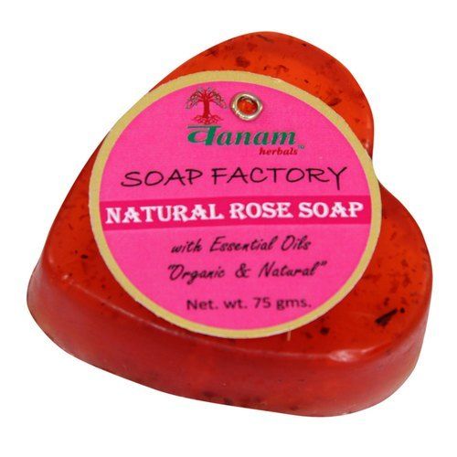 Premium Grade Vanam Herbals Natural Rose Soap