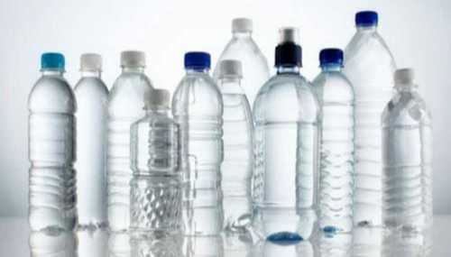 Plain Transparent Plastic Bottle