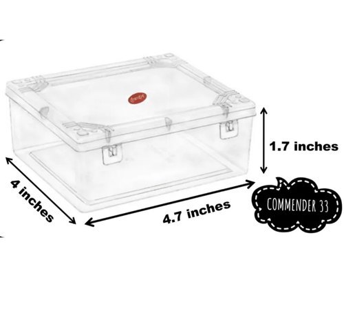 Plain Plastic box Commander