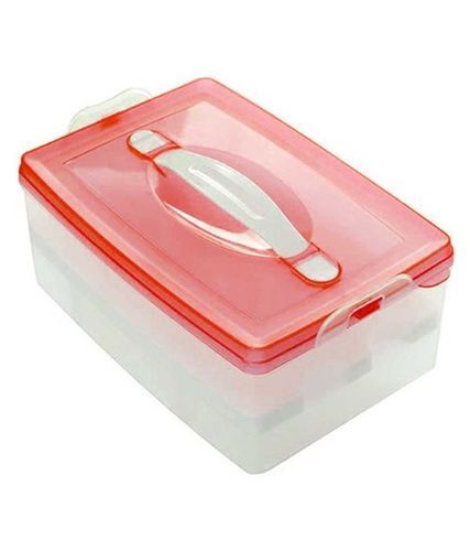 Trasnparent Plastic Double Layer Egg Tray With 24 Slots