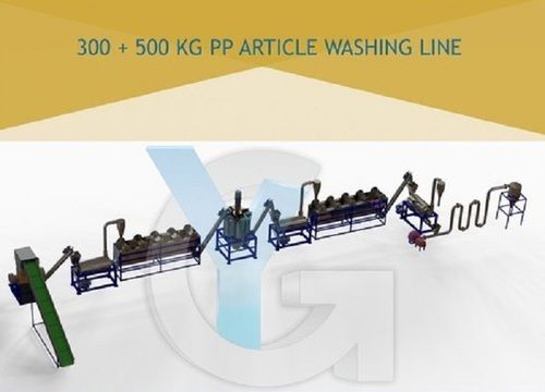 Automatic Pp Article Washing Line