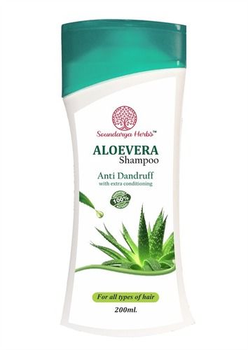 Soundarya Herbs Aloevera Shampoo - 200Ml Length: 17  Centimeter (Cm)