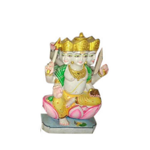 Easy To Clean Stone Brahma Statue