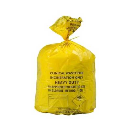 Yellow Clinical Waste Bag