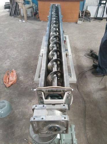 Stainless Steel Industrial Screw Conveyor System