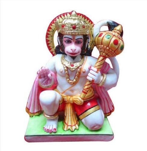 Durable Glossy Multicolour Hanuman Ji Statue