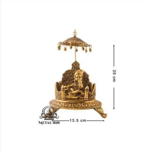 Eco-Friendly Golden Ladoo Gopal Ji Statue