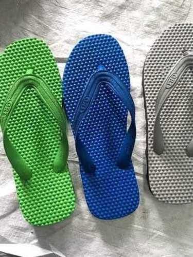 Green And Blue Color Casual Wear Shoes Slippers