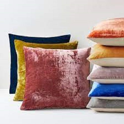 Various Colors Are Available Handmade Velvet Cushion Cover