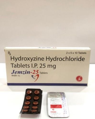 Hydroxyzine Hydrochioride (25 MG Tablet)