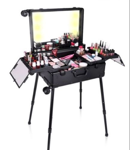 Black Makeup Vanity Mirror Style With, Professional Makeup Vanity