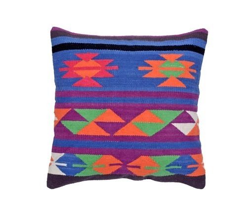 Various Colors Are Available Squre Woven Cushion Cover