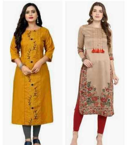 3/4th Sleeve Ladies Kurtis