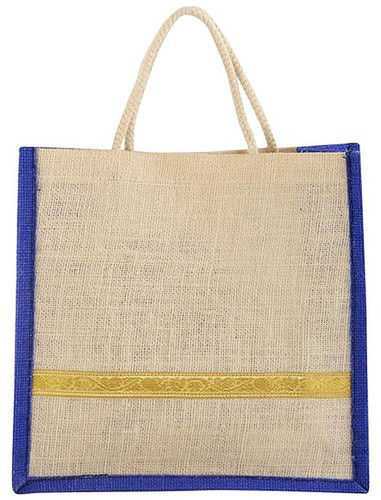 Easy To Carry Jute Lunch Bag