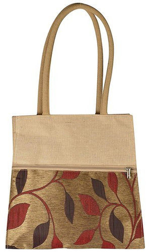 Elegant Look Jute Lunch Bag