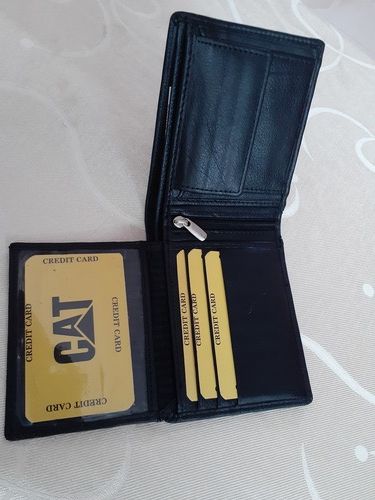 Mix Leather Wallets (Black Color)