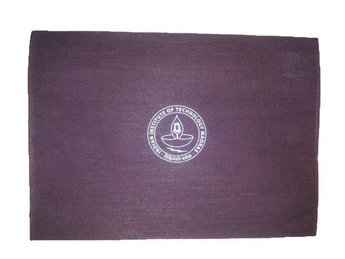 Printed Jute File Folder