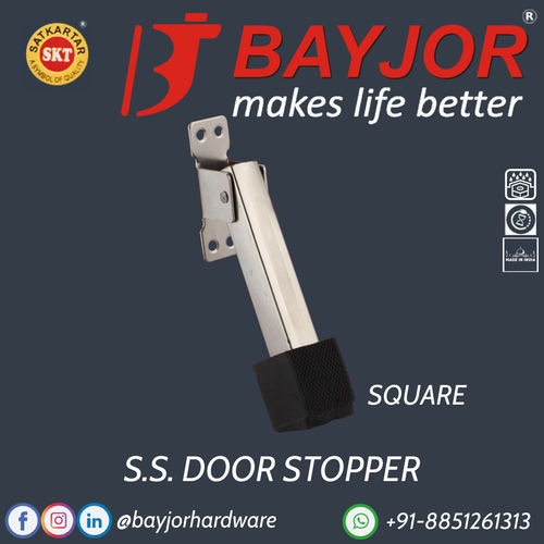 Square Stainless Steel Door Stoppers