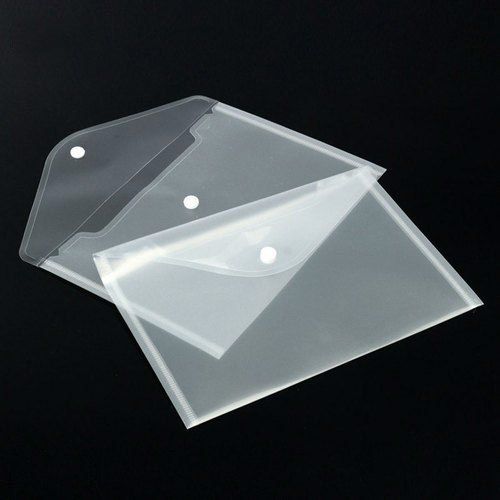 Transparent Plastic Documents Folder